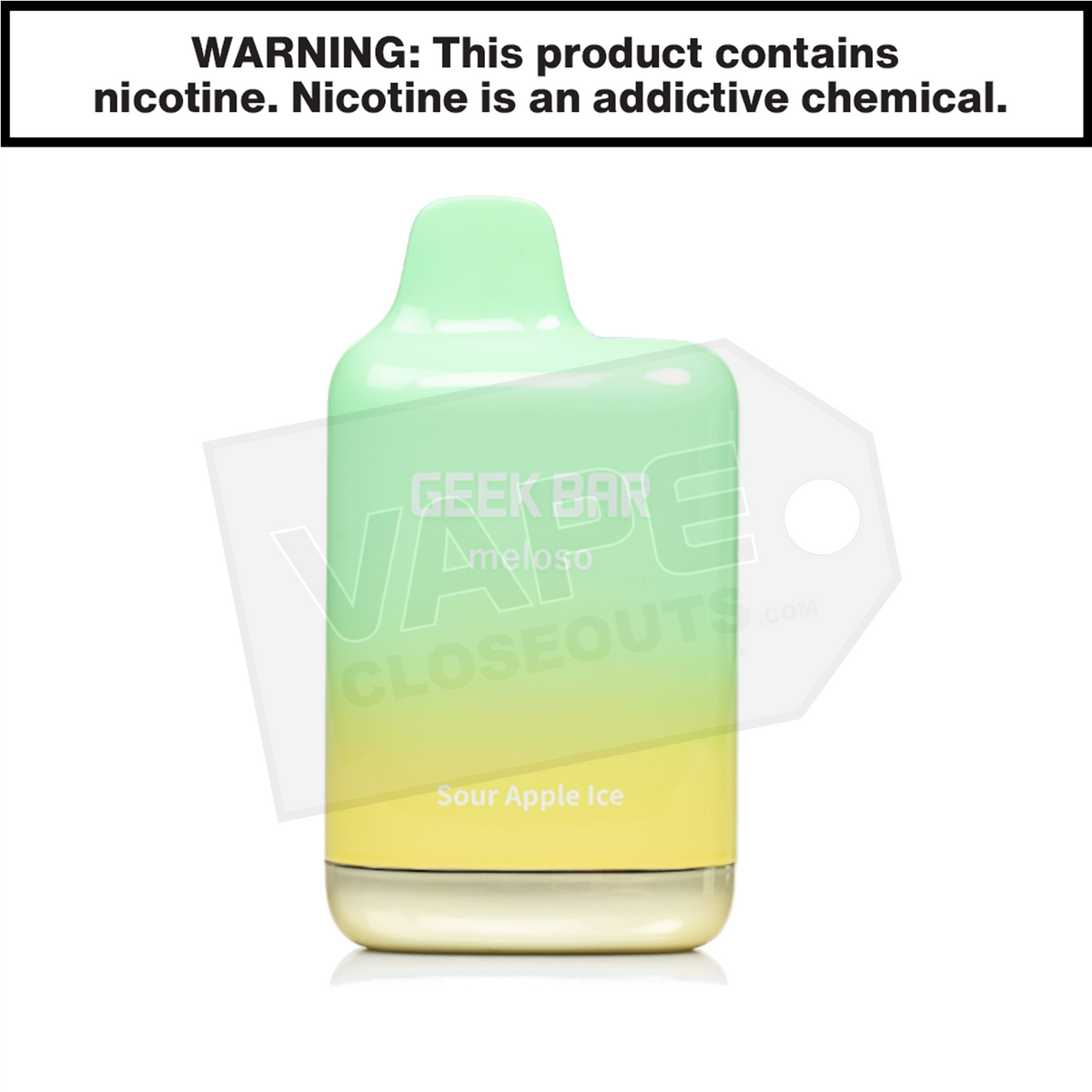 sour apple ice geek bar zodiac New Geek Bar Pulse Flavors main image 1