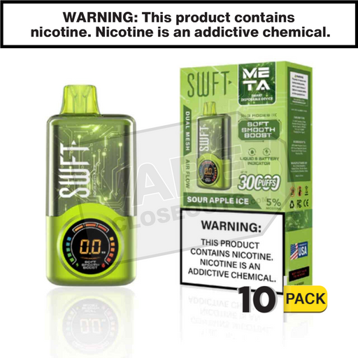 SWFT Meta 30K Disposable Vape SWFT Meta 30K Disposable Vape