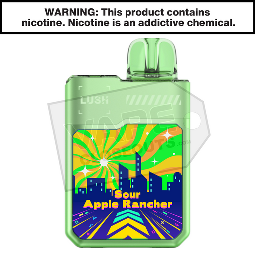 Sour Apple Rancher Geek Bar Digiflavor Lush 20K Disposable Vape