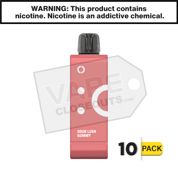 Sour Lush Gummy OFF STAMP SW9000 Disposable Vape