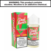 Thumbnail for Sour Watermelon Strawberry Freebase Cloud Nurdz eJuice 