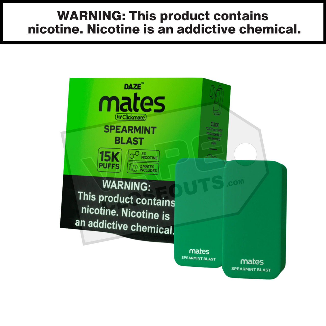 7Daze Spearmint Blast Mate Pods