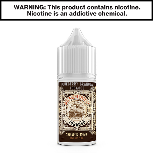 Staghound Blueberry Granola 30ml Salt Nic Ejuice