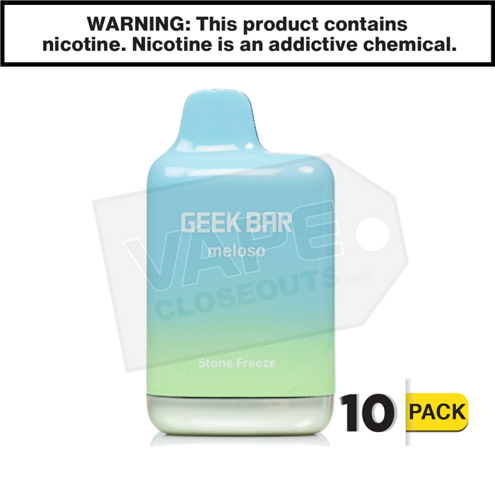 Stone Freeze Geek Bar Meloso Max Disposable Vape Stone Freeze Geek Bar Meloso Max Disposable Vape