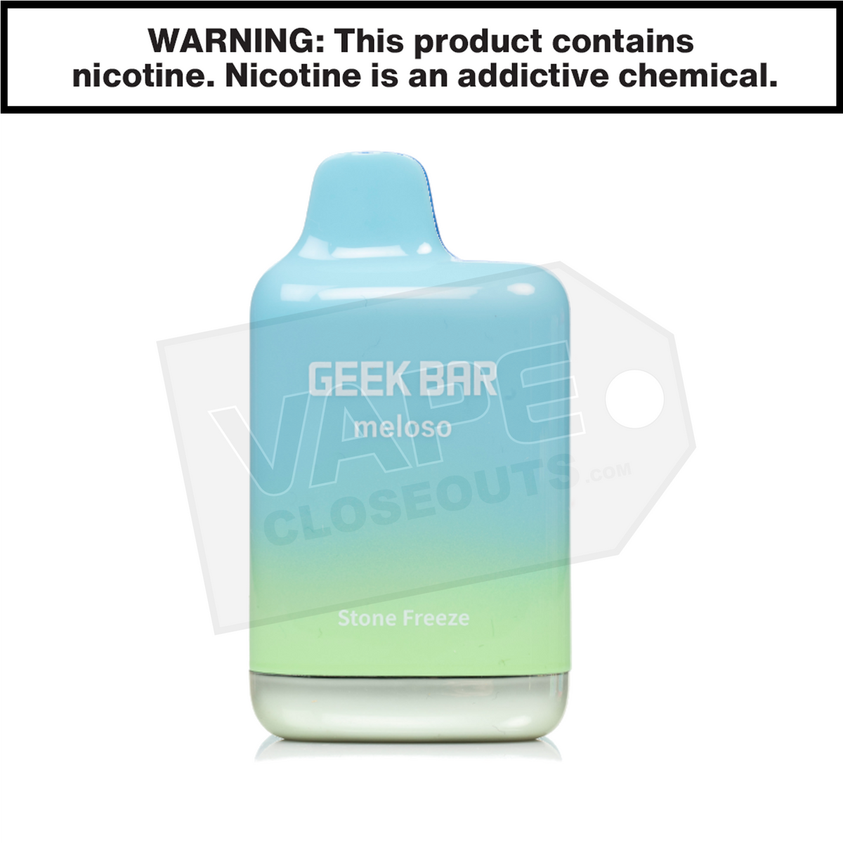Stone Freeze Geek Bar Meloso Max Disposable Vape Stone Freeze Geek Bar Meloso Max Disposable Vape