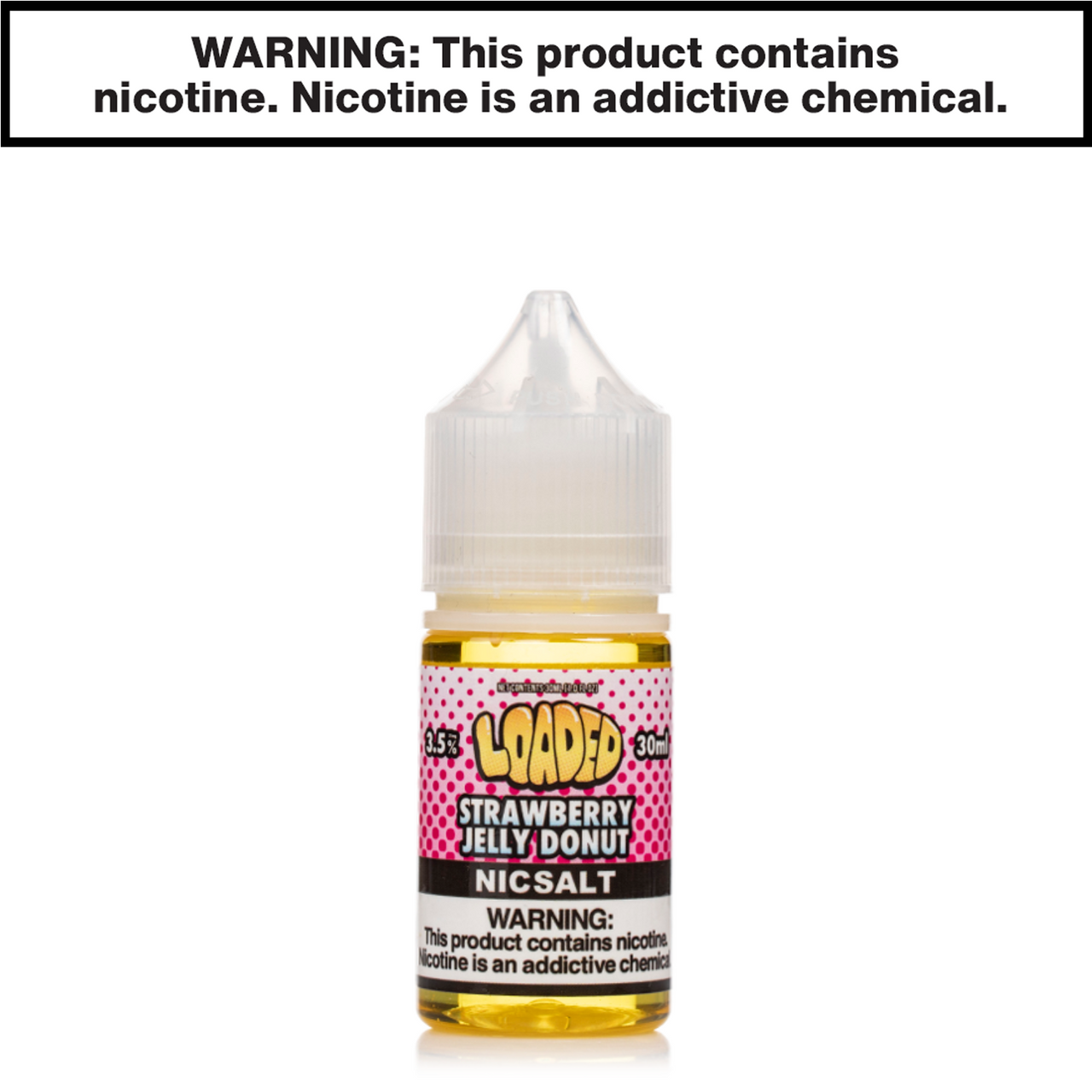 Strawberry Jelly Donut Loaded eJuice 30mL Salt Nic