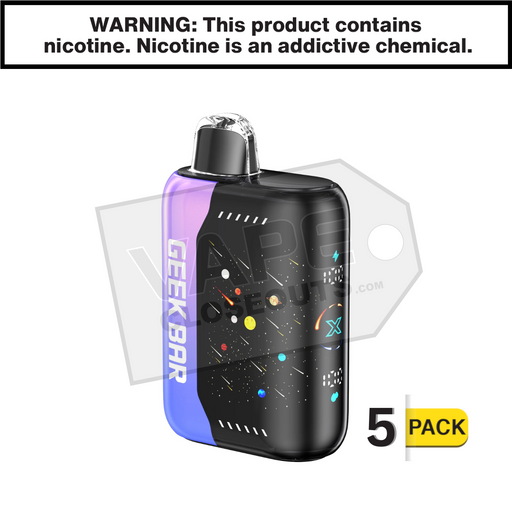 Strawberry Kiwi Ice Geek Bar Pulse X 25K Disposable Vape