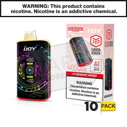 Strawberry Mango iJoy Bar SD40000 Disposable Vape 10 Pack