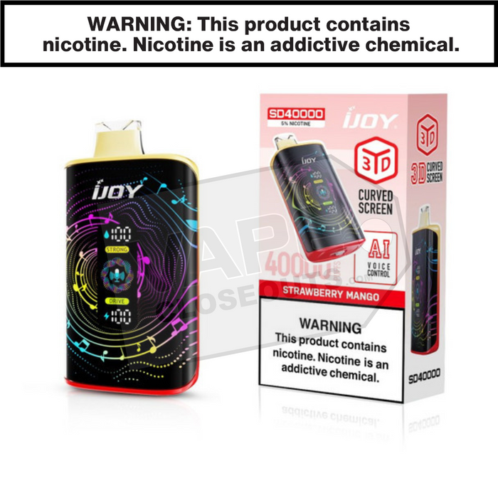 Strawberry Mango iJoy Bar SD40000 Disposable Vape
