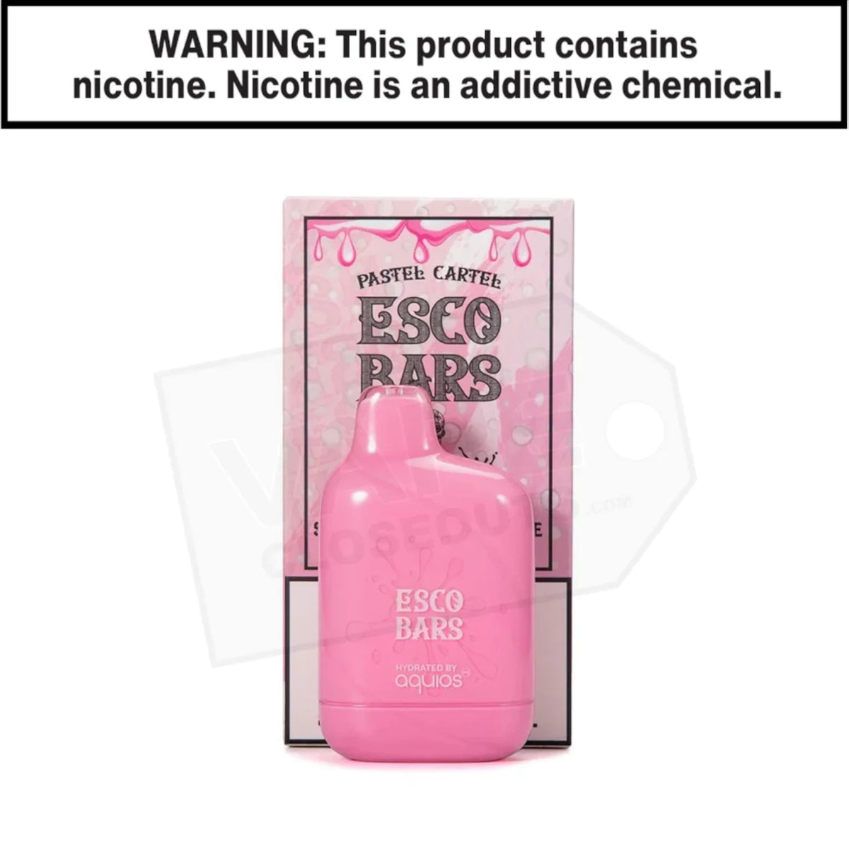 Esco Bars Aquios | Strawberry Milkshake | 6000 Puff Disposable Vape Esco Bars Aquios | Strawberry Milkshake | 6000 Puff Disposable Vape