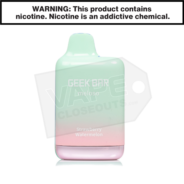 Strawberry Watermelon Geek Bar Meloso Max Disposable Vape Strawberry Watermelon Geek Bar Meloso Max Disposable Vape
