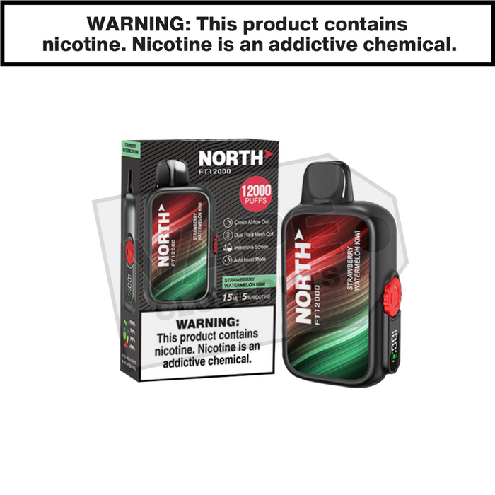 Raspberry Watermelon North FT12000 Disposable Vape Raspberry Watermelon North FT12000 Disposable Vape