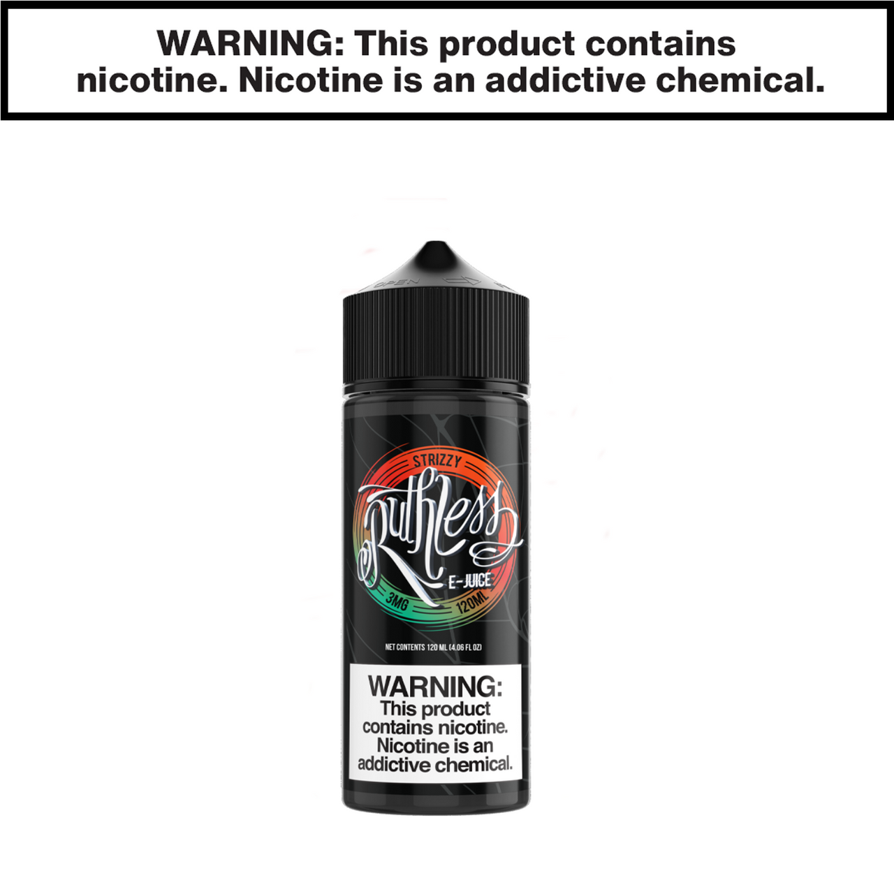 Strizzy Ruthless eJuice 120mL Freebase