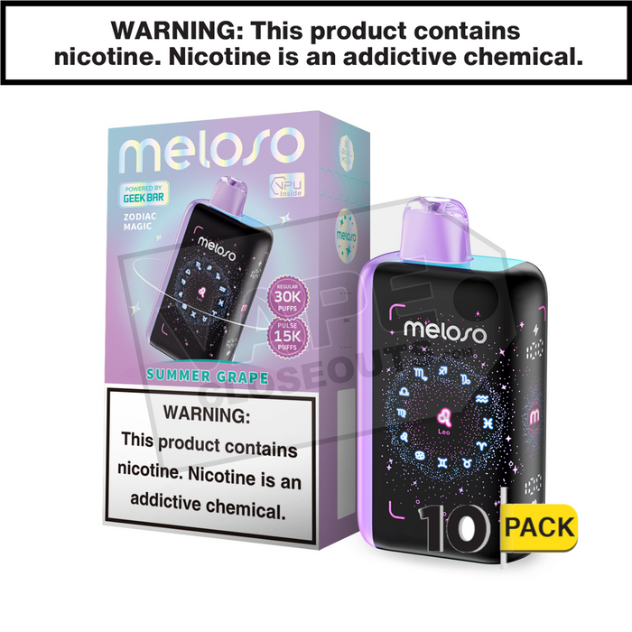 Summer Grape Geek Bar Meloso 30K Disposable Vape Summer Grape Geek Bar Meloso 30K Disposable Vape