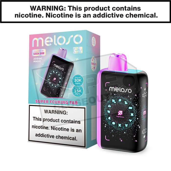 Super Fcuking Fab Geek Bar Meloso 30K Disposable Vape
