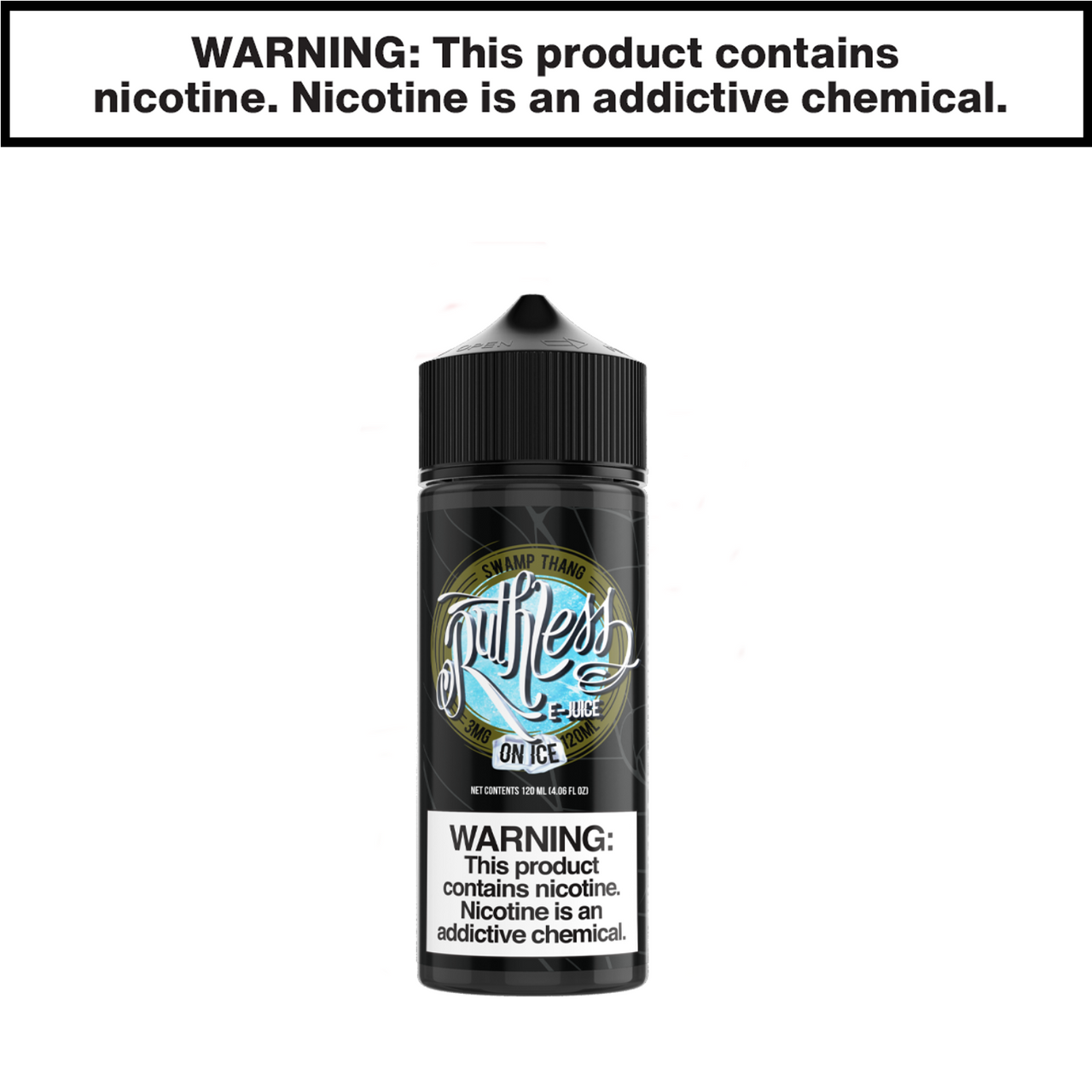 Swamp Thang On ice Ruthless eJuice 120mL Freebase