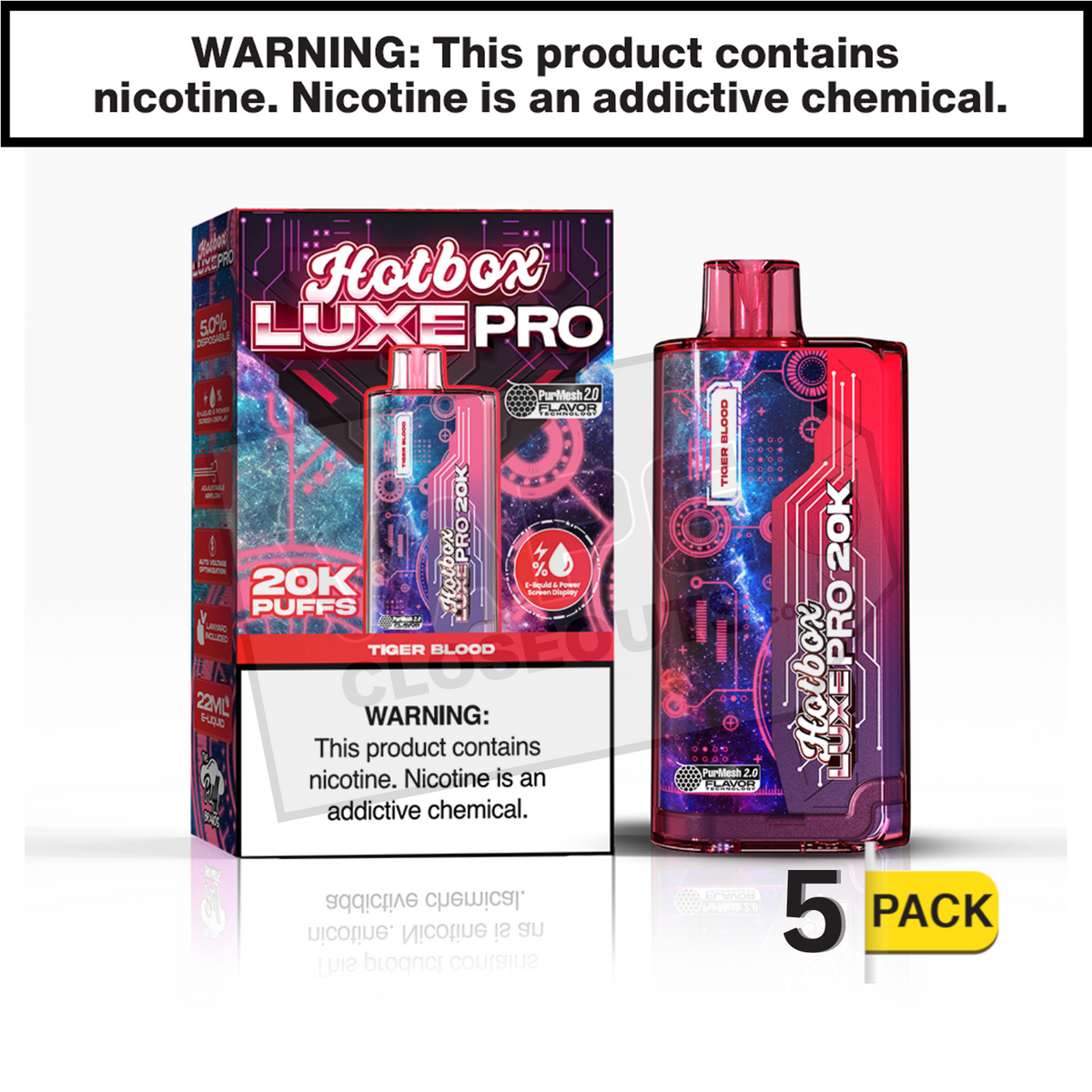 tiger blood disposable vape Can You Take Vapes on a Plane? UK Airline Rules (2026) main image 1