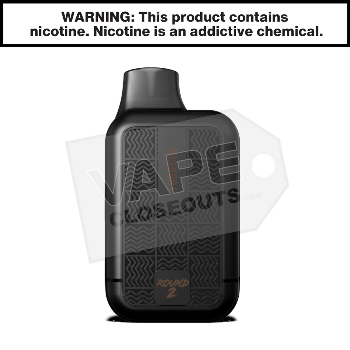 Tobacco Tyson Vape Round 2 Disposable by Mike Tyson Tobacco Tyson Vape Round 2 Disposable by Mike Tyson