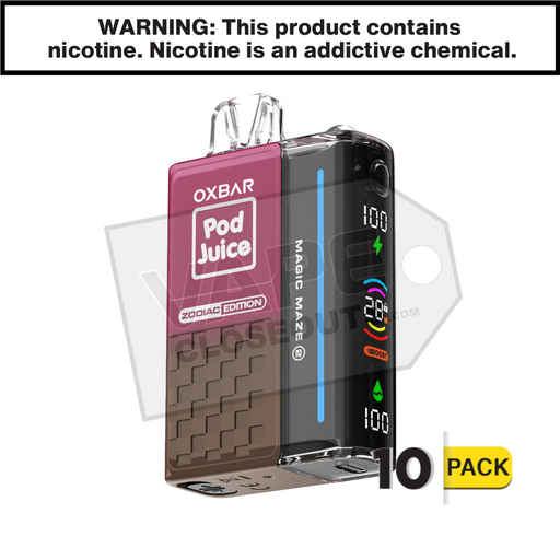 Tobacco Royale Oxbar Magic Maze 2 30K Disposable Vape 10 pack