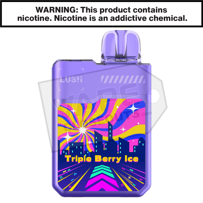 Triple Berry Ice Geek Bar Digiflavor Lush 20K Disposable Vape