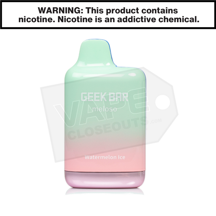 meloso vape watermelon ice Watermelon Ice Geek Bar Meloso Max Disposable Vape