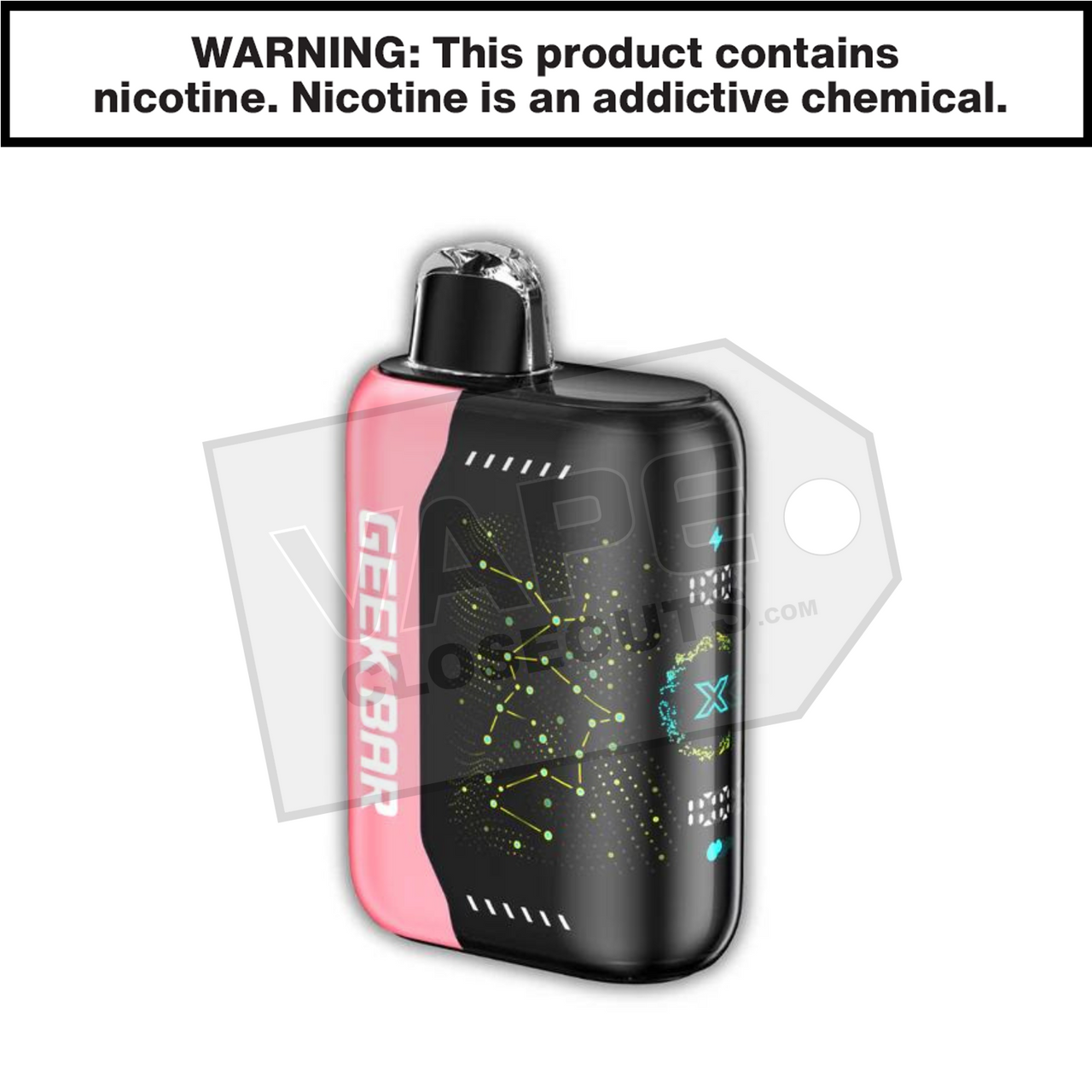 Watermelon Ice Geek Bar Pulse X 25K Disposable Vape