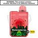 Watermelon Ice Geek Bar Digiflavor Lush 20K Disposable Vape 10 pack