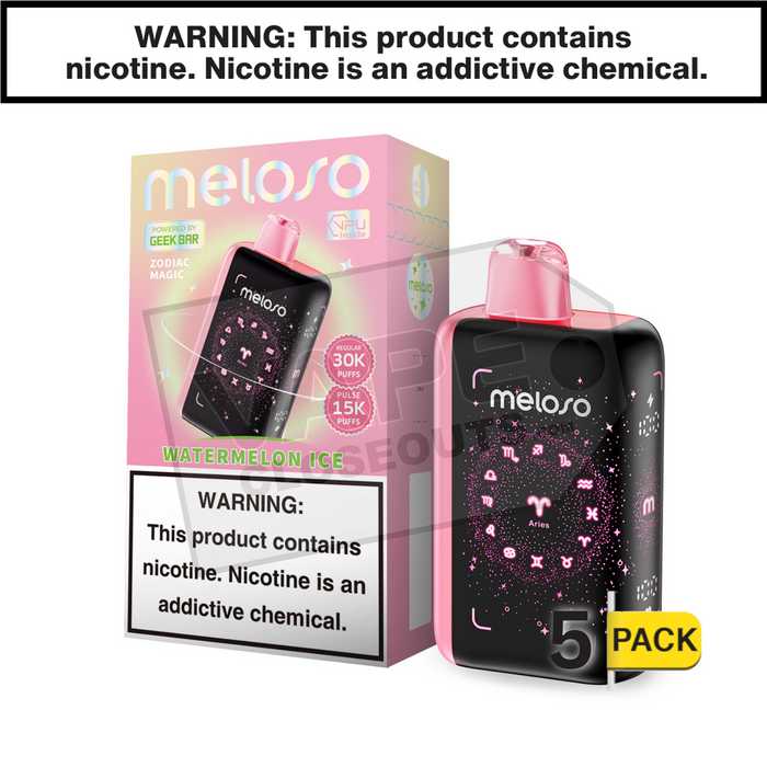 Watermelon Ice Geek Bar Meloso 30K Disposable Vape Watermelon Ice Geek Bar Meloso 30K Disposable Vape