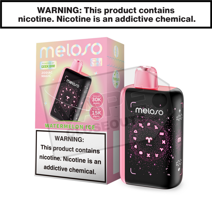 Watermelon Ice Geek Bar Meloso 30K Disposable Vape