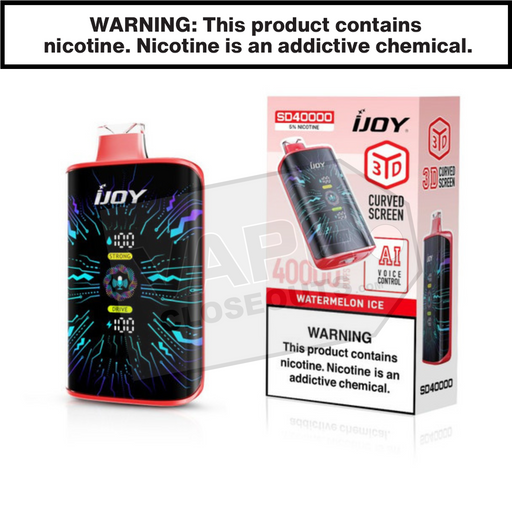 Watermelon Ice iJoy Bar SD40000 Disposable Vape