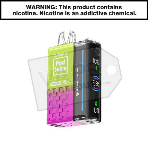 Oxbar Magic Maze ZERO Nicotine 30K Disposable Vape Oxbar Magic Maze ZERO Nicotine 30K Disposable Vape