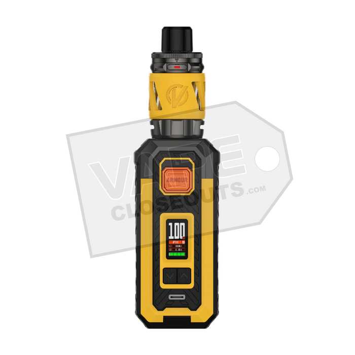 Yellow Vaporesso Armour S 100W Box Mod Starter Kit
