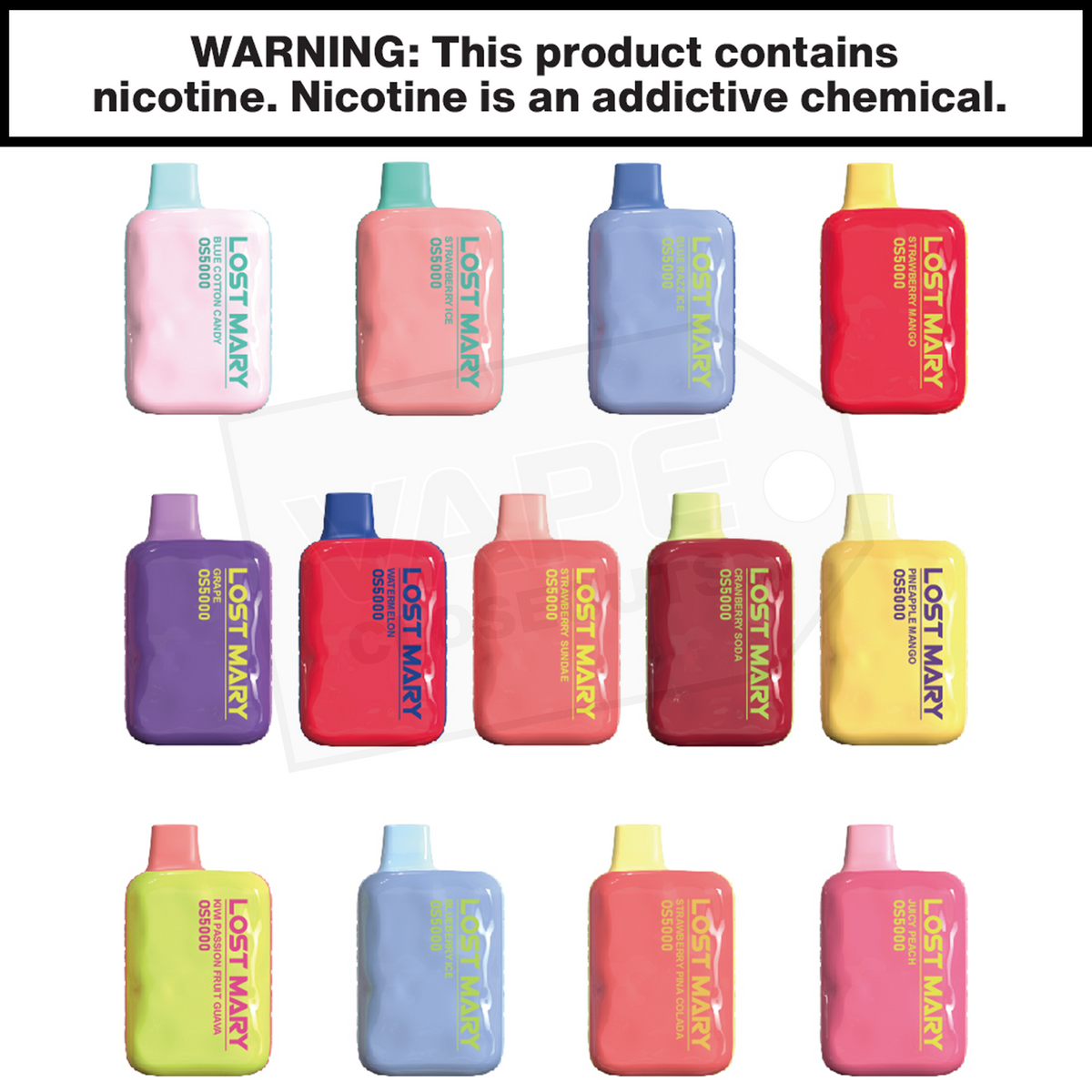 blue cotton candy lost mary flavor OS5000 Disposable Rechargeable Vape Blend:Sweet Orange THC Gummies White Strawberry Ice Lost