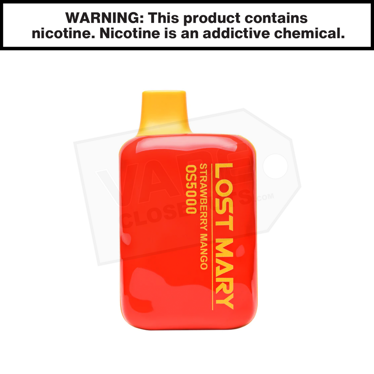 Strawberry Mango Lost Mary OS5000 Disposable Vape Strawberry Mango Lost Mary OS5000 Disposable Vape