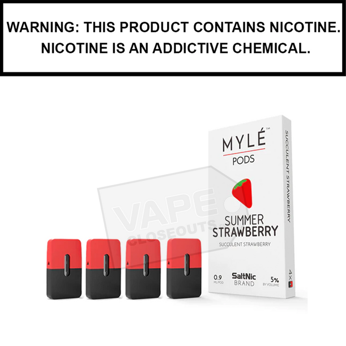 Myle Pods & Cartridges Red