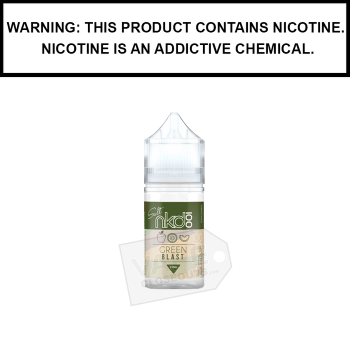 Naked 100 | Green Blast - Salt Nic eJuice (30ml) Naked 100 | Green Blast - Salt Nic eJuice (30ml)
