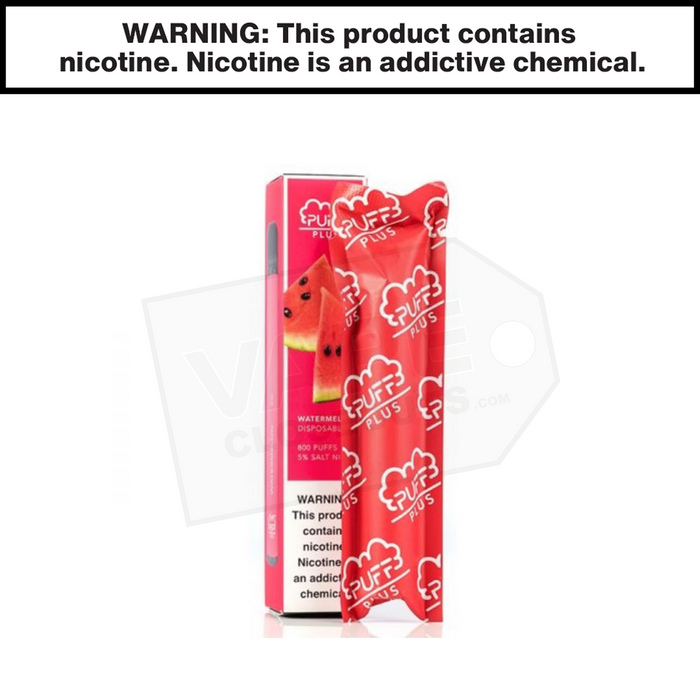 Puff Bar Plus Disposable E-Cigs 5% Nicotine (10-Pack) Puff Bar Plus Disposable E-Cigs 5% Nicotine (10-Pack)