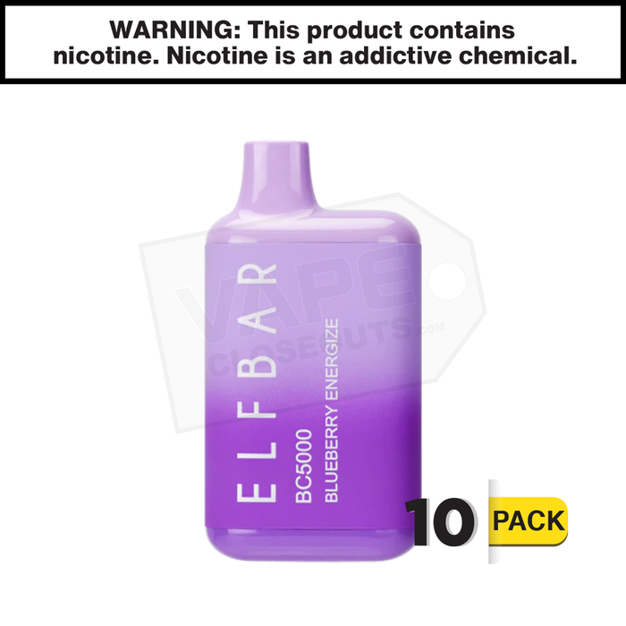 Blueberry Energize Elf Bar | BC5000 Puff EBDESIGN Disposable Vape Blueberry Energize Elf Bar | BC5000 Puff EBDESIGN Disposable Vape
