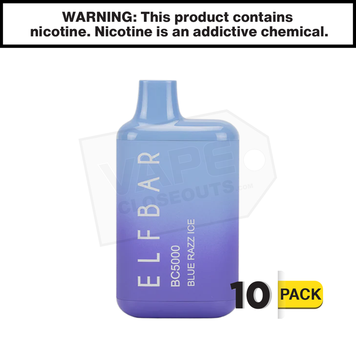 Blue Razz Ice Elf Bar | BC5000 Puff EBDESIGN Disposable Vape Blue Razz Ice Elf Bar | BC5000 Puff EBDESIGN Disposable Vape