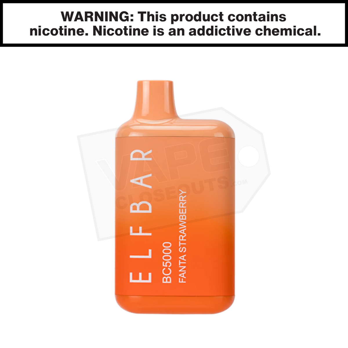Fanta Strawberry ELF BAR | BC5000 Puff EBDESIGN Disposable Vape