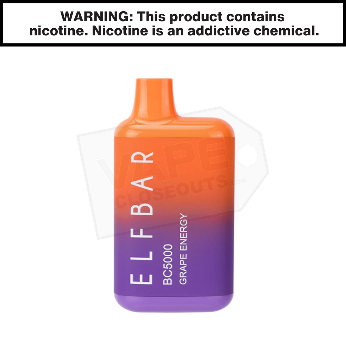 Grape Energy Elf Bar | BC5000 Puff EBDESIGN Disposable Vape Grape Energy Elf Bar | BC5000 Puff EBDESIGN Disposable Vape