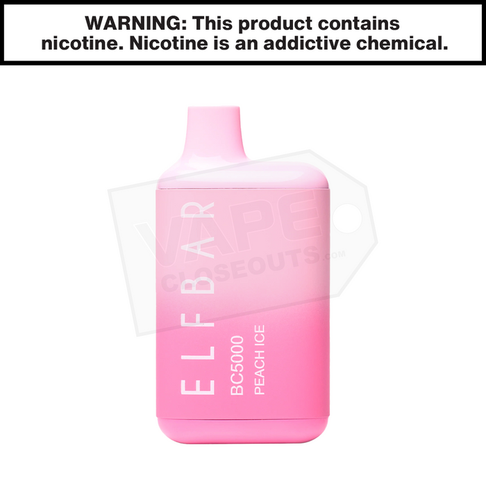 Peach Ice Elf Bar | BC5000 Puff EBDESIGN Disposable Vape Peach Ice Elf Bar | BC5000 Puff EBDESIGN Disposable Vape