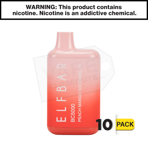 Peach Mango Watermalon Elf Bar | BC5000 Puff EBDESIGN Disposable Vape Peach Mango Watermalon Elf Bar | BC5000 Puff EBDESIGN Disposable Vape
