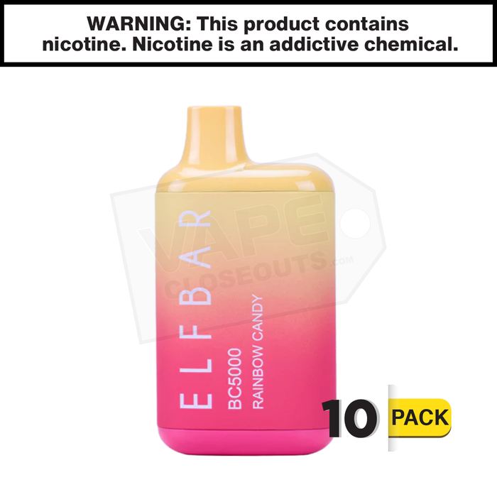 Rainbow Candy Elf Bar | BC5000 Puff EBDESIGN Disposable Vape Rainbow Candy Elf Bar | BC5000 Puff EBDESIGN Disposable Vape