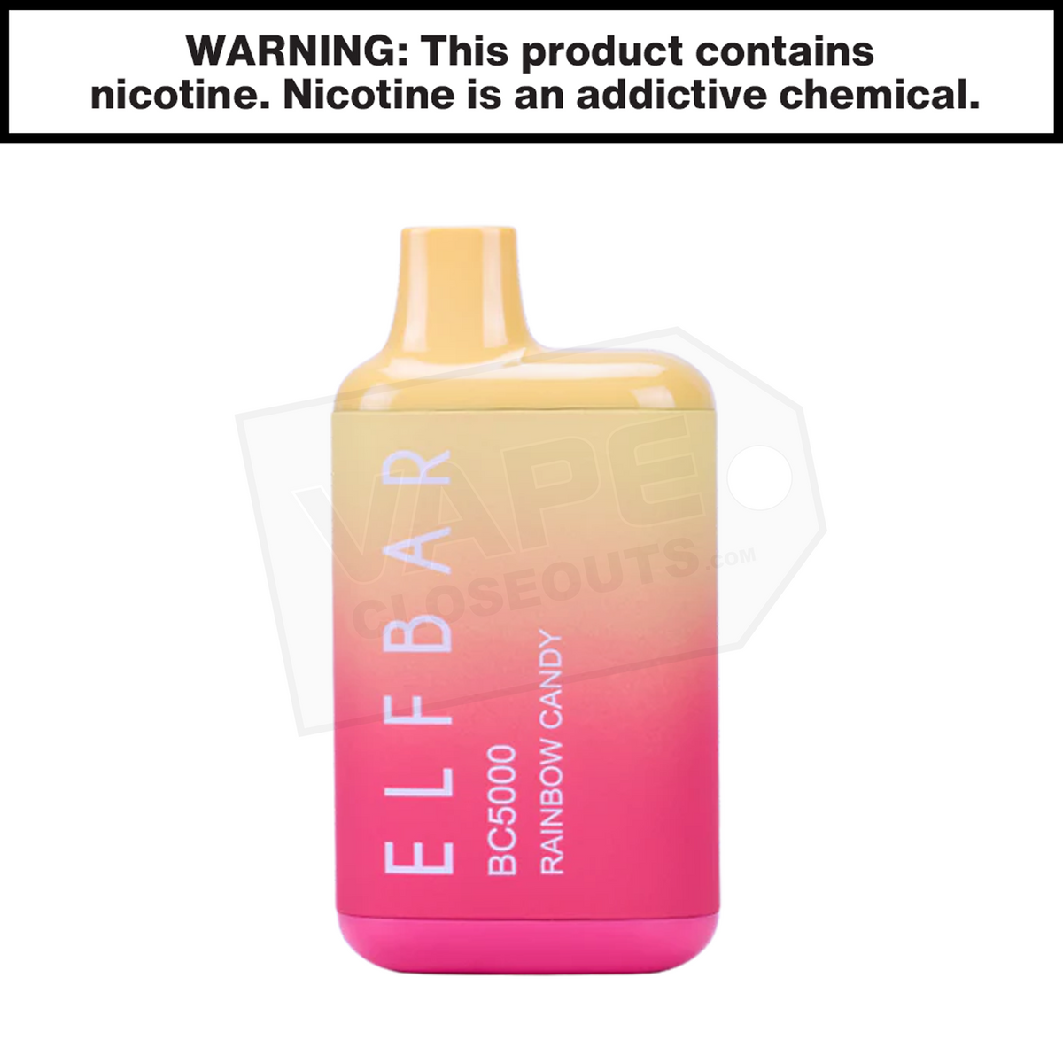 Rainbow Candy Elf Bar | BC5000 Puff EBDESIGN Disposable Vape Rainbow Candy Elf Bar | BC5000 Puff EBDESIGN Disposable Vape