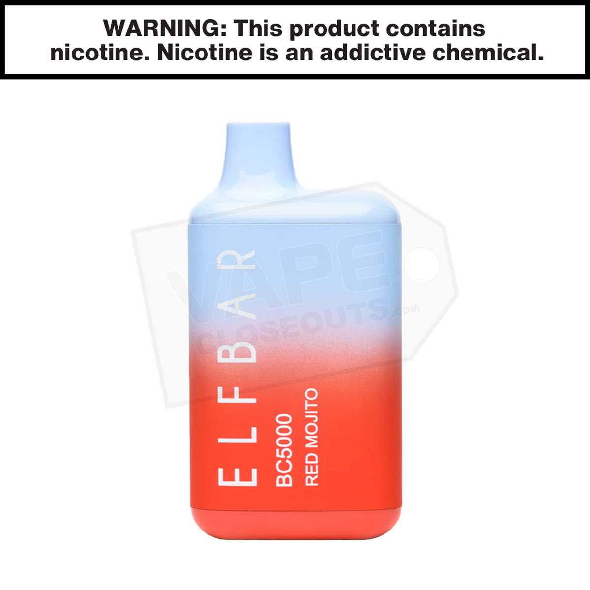 Red Mojito Elf Bar | BC5000 Puff EBDESIGN Disposable Vape