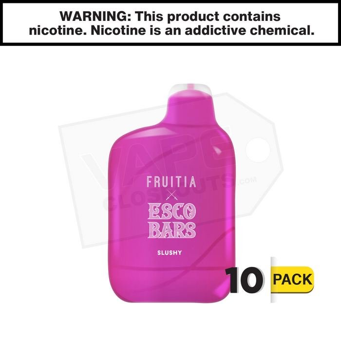 Esco Bars Fruitia | Slushy | 6000 Puffs Disposable Vape Esco Bars Fruitia | Slushy | 6000 Puffs Disposable Vape