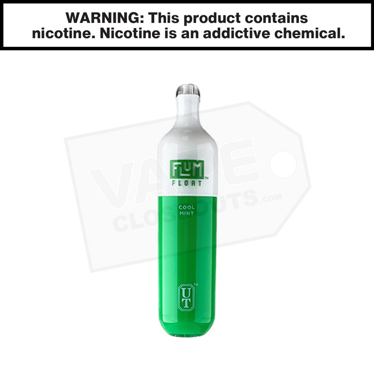 Flum Float | Cool Mint | 3000 Puffs Disposable Vape Flum Float | Cool Mint | 3000 Puffs Disposable Vape