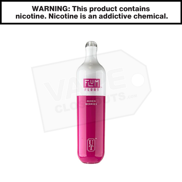 Flum Float | Mixed Berries | 3000 Puffs Disposable Vape Flum Float | Mixed Berries | 3000 Puffs Disposable Vape