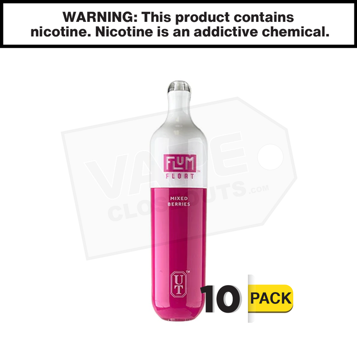 Flum Float | Mixed Berries | 3000 Puffs Disposable Vape Flum Float | Mixed Berries | 3000 Puffs Disposable Vape